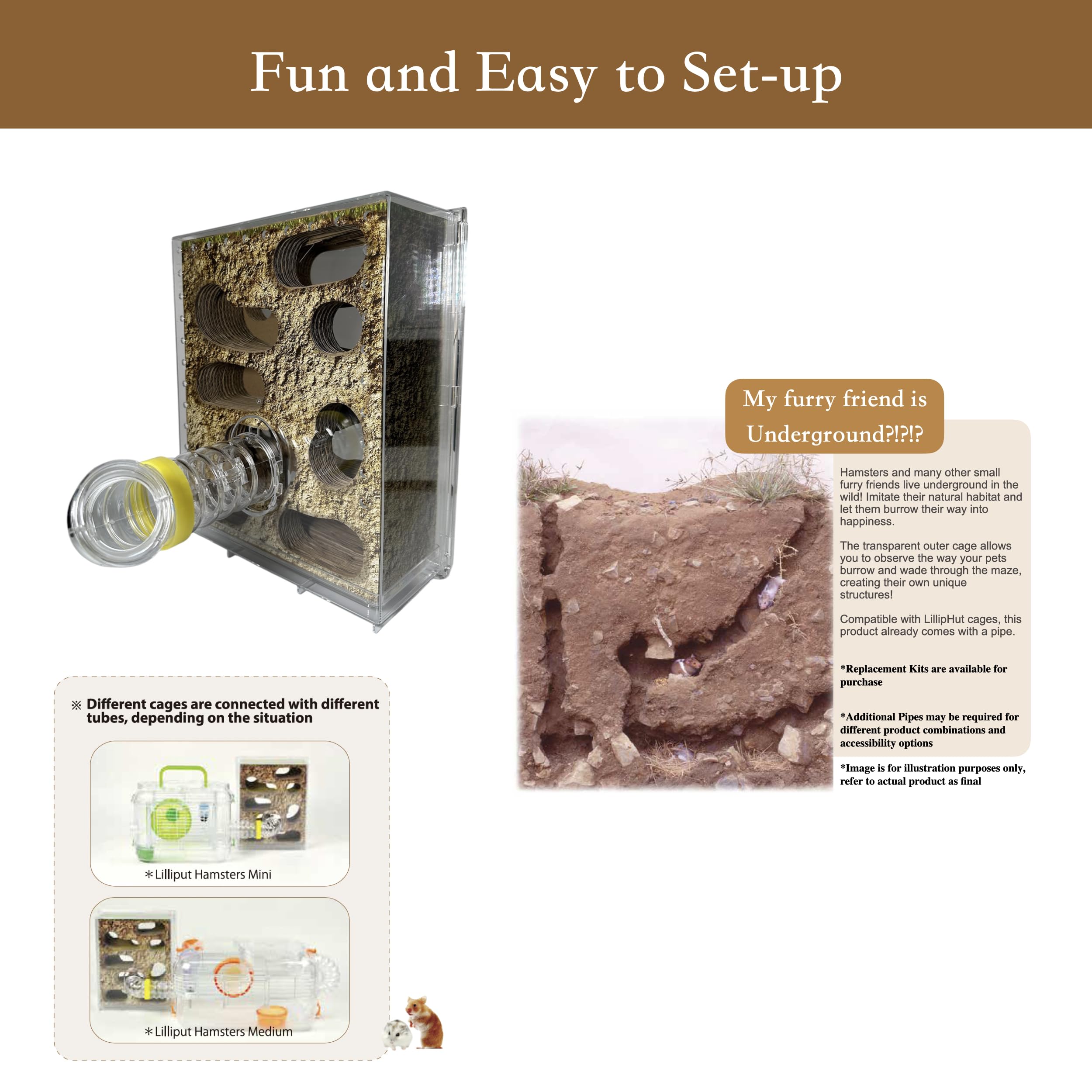 LillipHut Amazing-A-Maze Kit