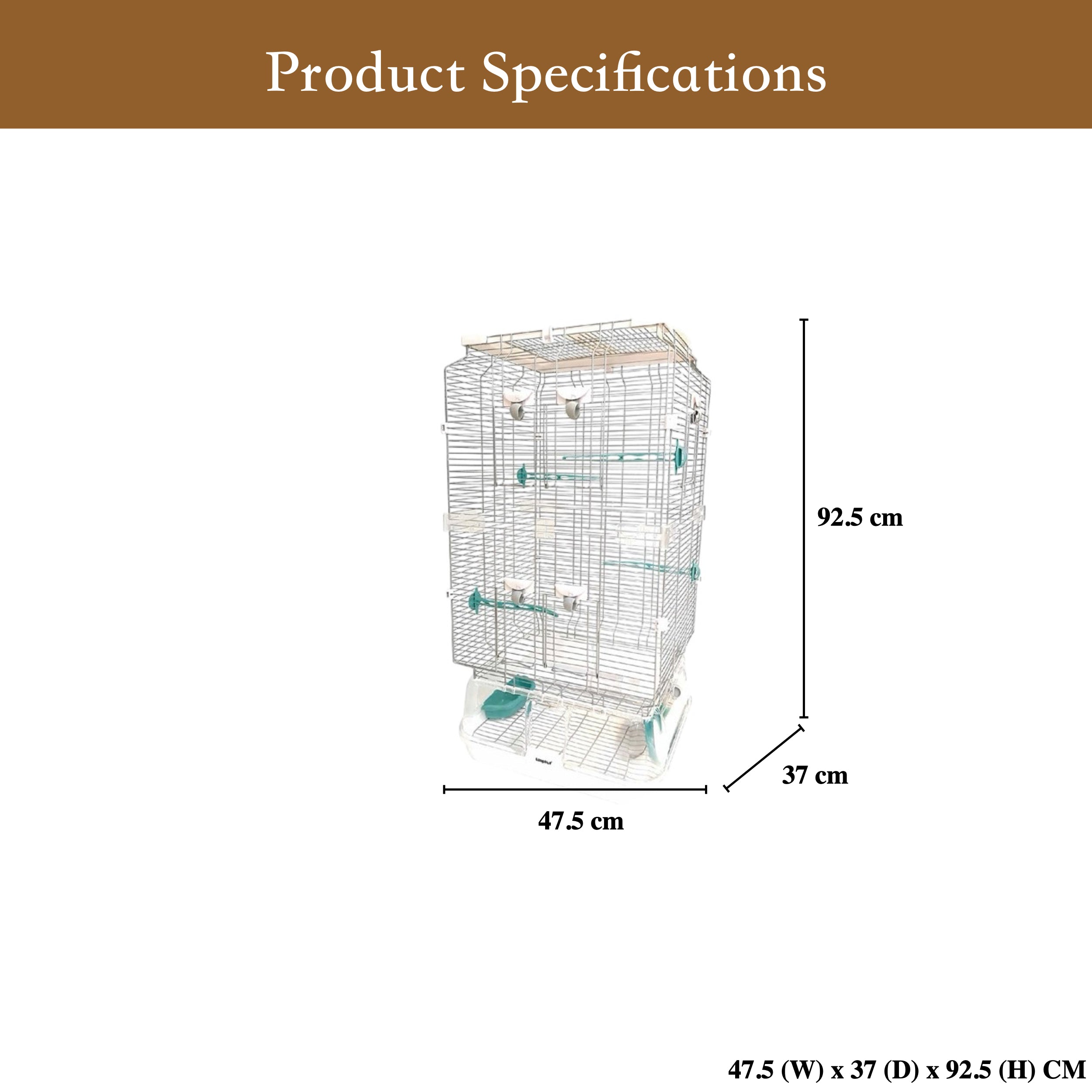 LillipHut Bird Cage Small